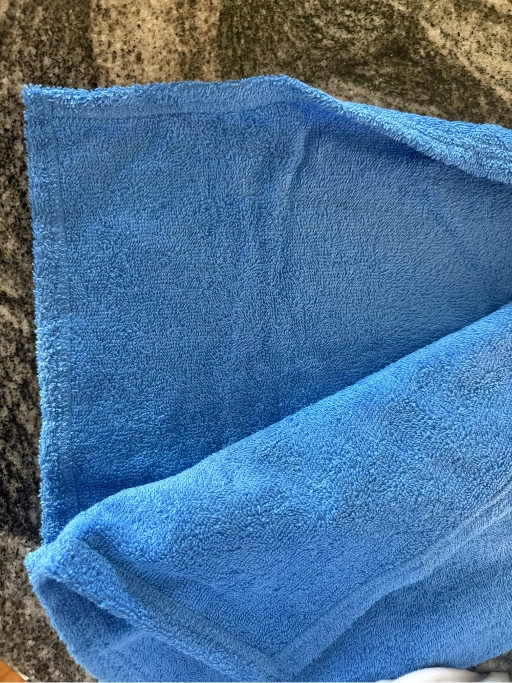 SKIMS Terry Cover Up Swim Sarong Wrap Tide Blue XXS NWT